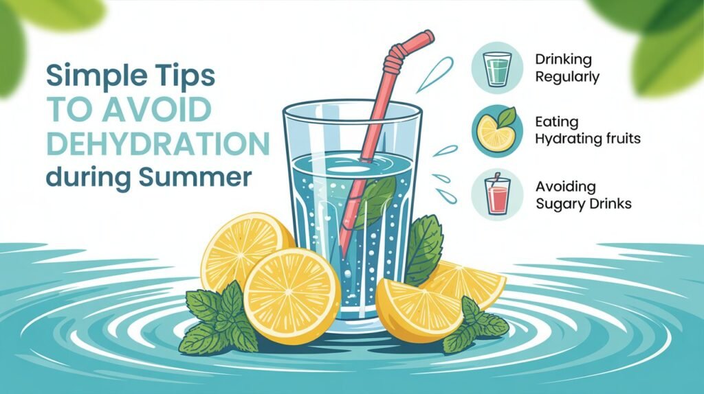Simple Tips to Avoid Dehydration During Summer